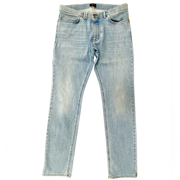BRIONI Men’s Regular Fit Light Wash Jeans - Picture 1 of 5